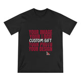 Custom Organic Staple T-shirt (Add Your Own Text or Design)