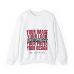 Custom Unisex Heavy Blend™ Ethical Cotton Crewneck Sweatshirt (Add Your Own Text or Design)