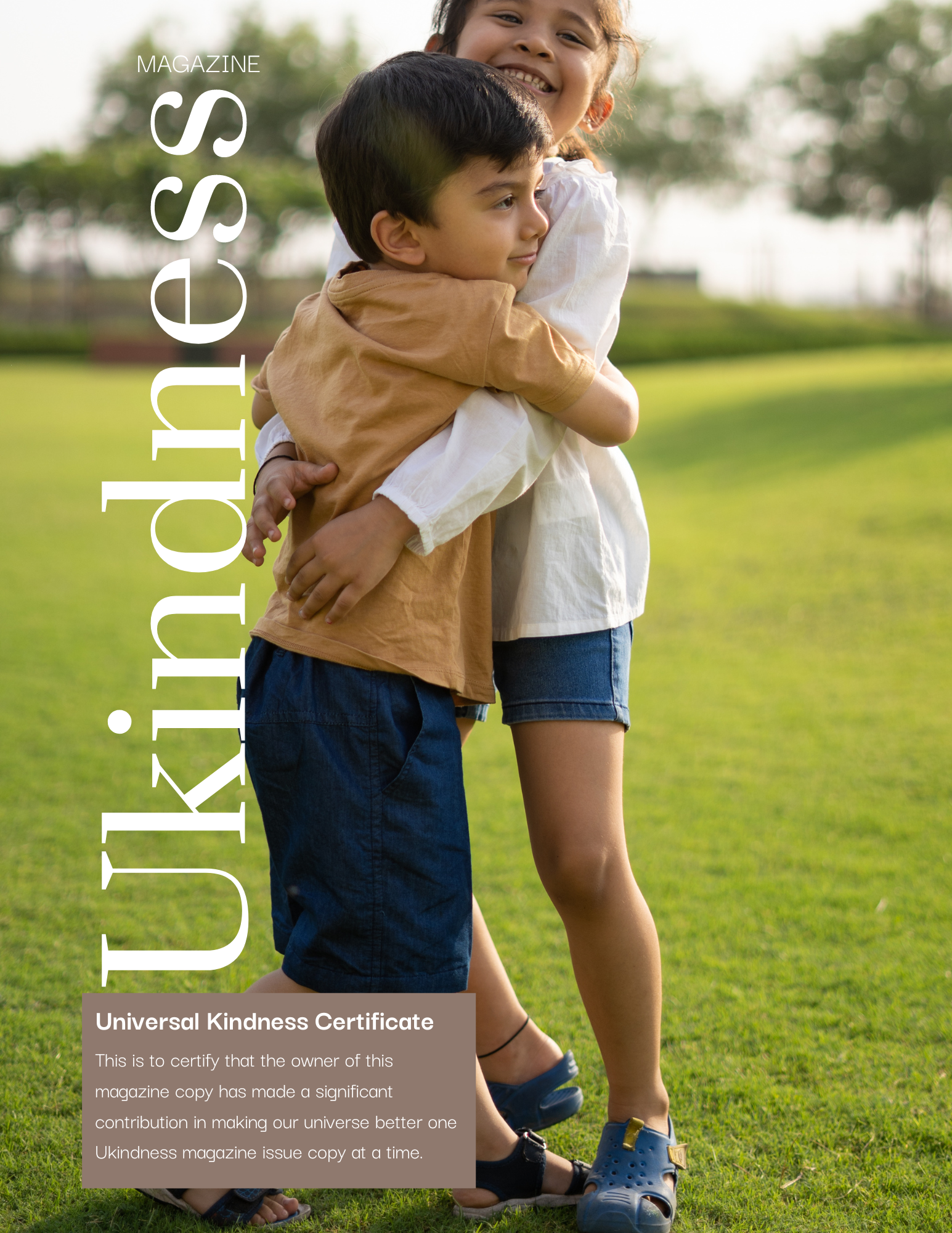 Ukindness Magazine 5 digital (available for access on or after 31 January 2025)