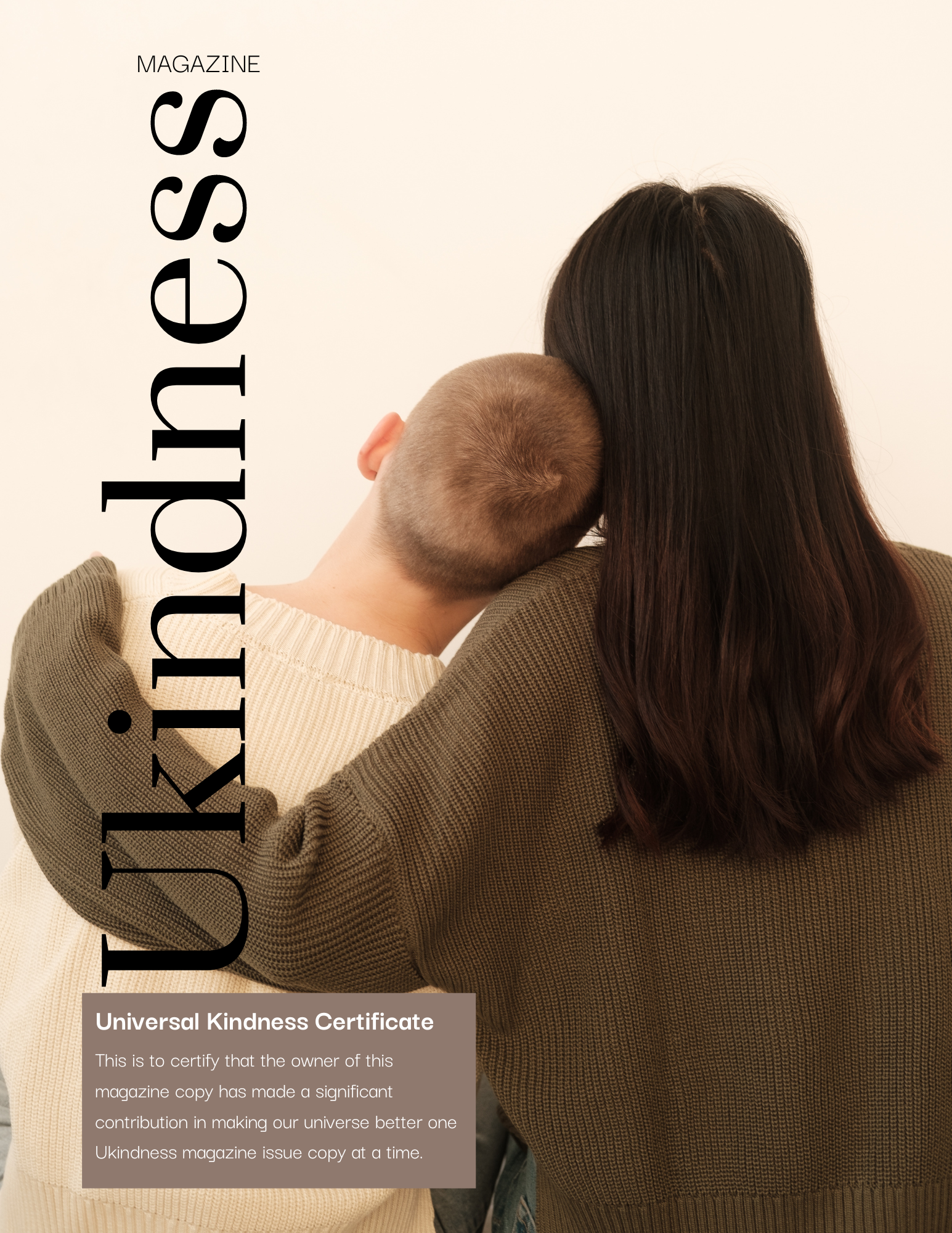 Ukindness Magazine 3 digital (available for access on or after 31 January 2025)