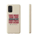 Custom Biodegradable Cases (Add Your Own Text or Design)