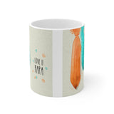 A Mug for Him: Love U Papa | Father's Day Mug | Keepsake Mug | Novelty Mug | Ceramic Mug 11oz