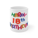 18th Birthday Present Mug 4 | 18th Birthday Gift Mug