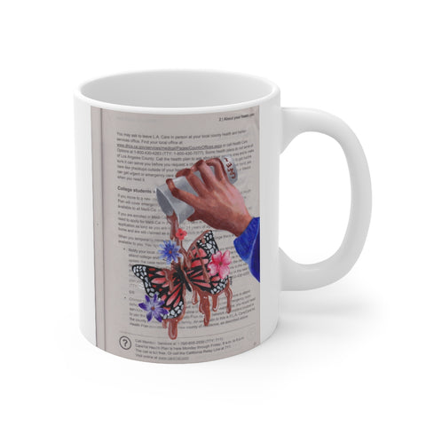 Art for the Homeless by MxA Canvas Mug: Cafe | Novelty Mug | Keepsake Mug | Mug for a Cause | Ceramic Mug 11oz