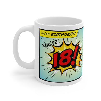 18th Birthday Present Mug 8 | 18th Birthday Gift Mug