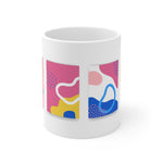 Boho Mug | Bohemian Mug | Decorative Mug | Mix and Match Mug | Novelty Mug | Ceramic Mug 11oz