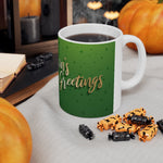 Season's Greetings Christmas Mug | Keepsake Mug | Novelty Mug | Ceramic Mug 11oz