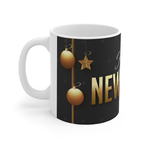 Happy New Year Mug 3 | Keepsake Mug | Novelty Mug | Ceramic Mug 11oz