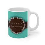 Happy Anniversary Mug 2 | Keepsake Mug | Novelty Mug | Ceramic Mug 11oz