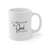 A Mug of Faith: Everything is Possible with God on my Side | Ceramic Mug 11oz