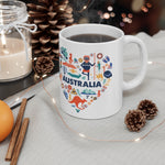 Australia Mug 2 | Keepsake Mug | Novelty Mug | Ceramic Mug 11oz