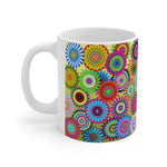 Pattern Mug: Psychedelic | Boho Mug | Bohemian Mug | Decorative Mug | Mix and Match Mug | Novelty Mug | Ceramic Mug 11oz