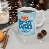 A Mug for Him: Happy Father's Day to the Best Dad | Father's Day Mug | Keepsake Mug | Novelty Mug | Ceramic Mug 11oz