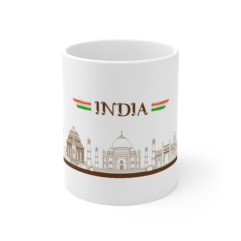 India Mug | Keepsake Mug | Novelty Mug | Ceramic Mug 11oz