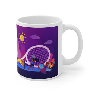 Tennis Mug | Keepsake Mug | Novelty Mug | Ceramic Mug 11oz