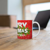 Merry Christmas Mug 5 | Keepsake Mug | Novelty Mug | Ceramic Mug 11oz