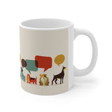 Dogs Mug | Keepsake Mug | Novelty Mug | Ceramic Mug 11oz
