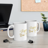 Happy New Year Mug 1 | Keepsake Mug | Novelty Mug | Ceramic Mug 11oz