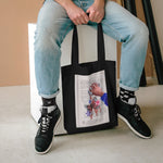 Art for the Homeless by MxA Canvas Bag: Cafe | Novelty Bag | Keepsake Bag | Bag for a Cause | Cotton Tote Bag