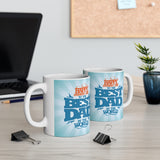 A Mug for Him: Happy Father's Day to the Best Dad | Father's Day Mug | Keepsake Mug | Novelty Mug | Ceramic Mug 11oz
