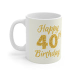 40th Birthday Present Mug 2 | 40th Birthday Gift Mug