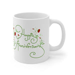 Happy Anniversary Mug 3 | Keepsake Mug | Novelty Mug | Ceramic Mug 11oz