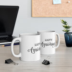Happy Anniversary Mug 4 | Keepsake Mug | Novelty Mug | Ceramic Mug 11oz