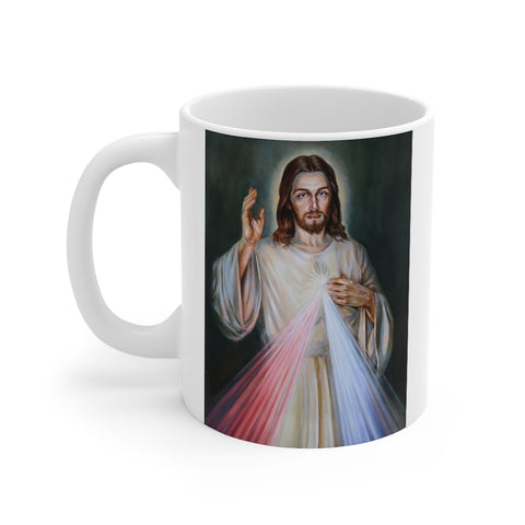 A Mug of Faith: Divine Mercy | Ceramic Mug 11oz