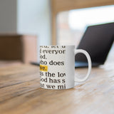 A Mug of Faith: God is Love | Ceramic Mug 11oz