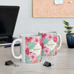 A Mug for Her: Happy Mother's Day | Mother's Day Mug | Keepsake Mug | Novelty Mug | Ceramic Mug 11oz