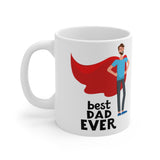 A Mug for Him: Best Dad Ever | Father's Day Mug | Keepsake Mug | Novelty Mug | Ceramic Mug 11oz