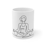 Yoga Mug | Keepsake Mug | Novelty Mug | Ceramic Mug 11oz