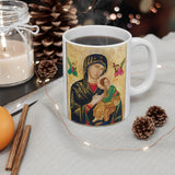A Mug of Faith: Holy Mary Our Mother of Perpetual Help | Ceramic Mug 11oz