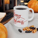 Merry Christmas Mug 6 | Keepsake Mug | Novelty Mug | Ceramic Mug 11oz