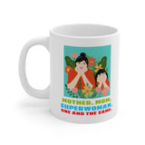 A Mug for Her: Mother. Mom. Superwoman. One and the same. | Mother's Day Mug | Birthday Mug | Keepsake Mug | Novelty Mug | Ceramic Mug 11oz