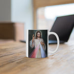 A Mug of Faith: Divine Mercy | Ceramic Mug 11oz