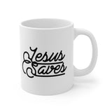 A Mug of Faith: Jesus Saves | Ceramic Mug 11oz